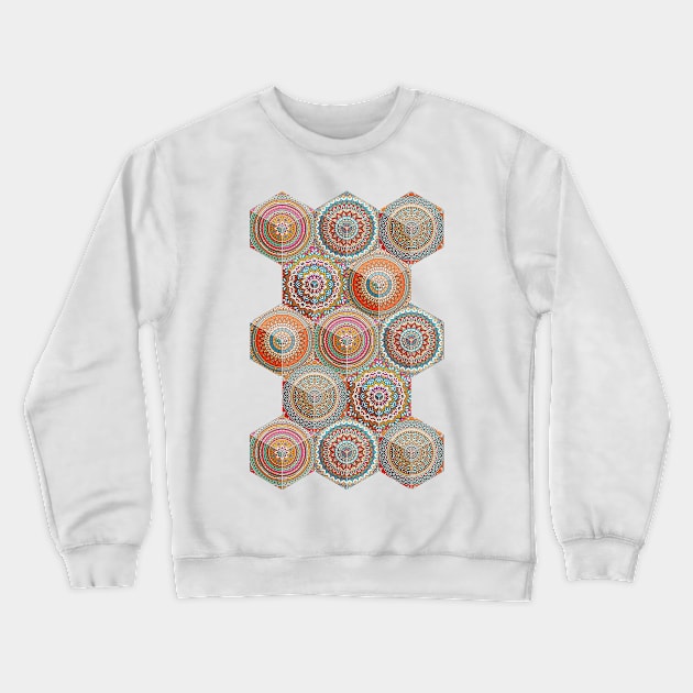 Hexatribal - Full Crewneck Sweatshirt by aleibanez